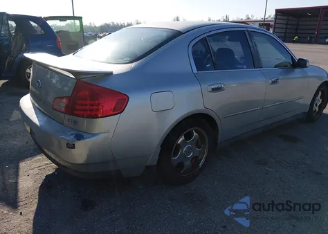 2004 Infiniti G35 из США, поврежденный, VIN JNKCV51E14M105200
